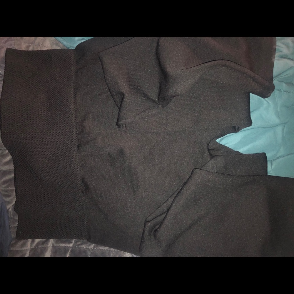 Black plus size fashion nova leggings